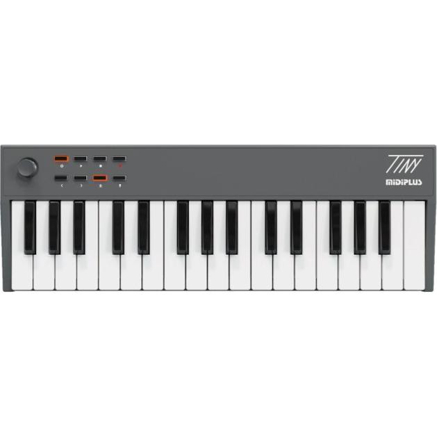 MidiPlus Tiny - Klawiatura sterująca (Keyboard), MIDI Controller, Grau