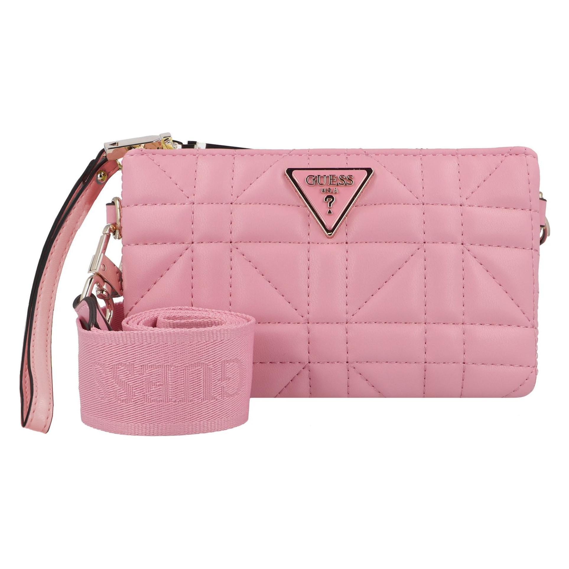 Guess, Damen, Handtasche, Abendtasche & Clutch Latona Qg 11720, Rosa, Pink