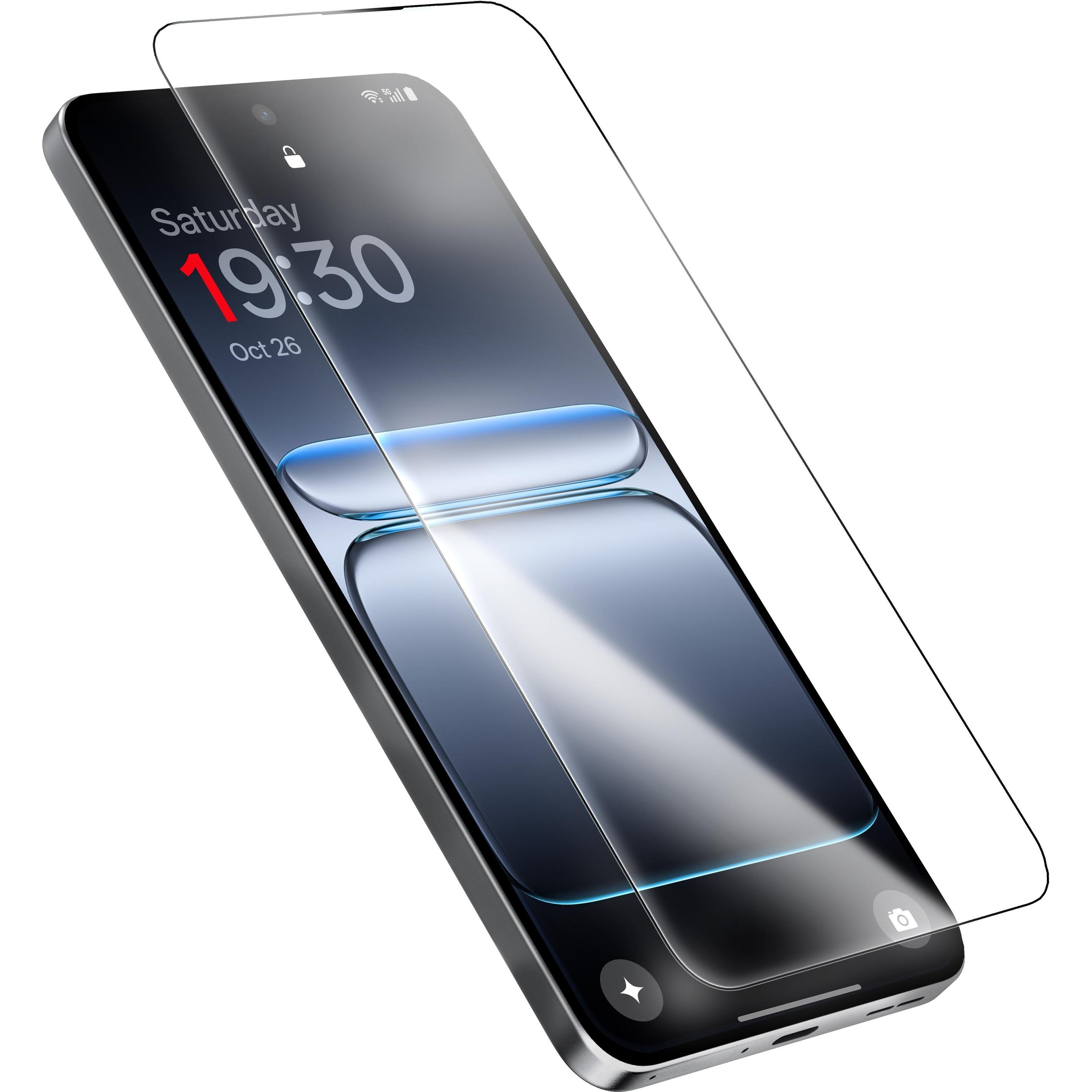 OnePlus Nord 5 Tempered Glass Screen Protector (1 pz., OnePlus Nord 5G), Pellicola protettiva smartphone