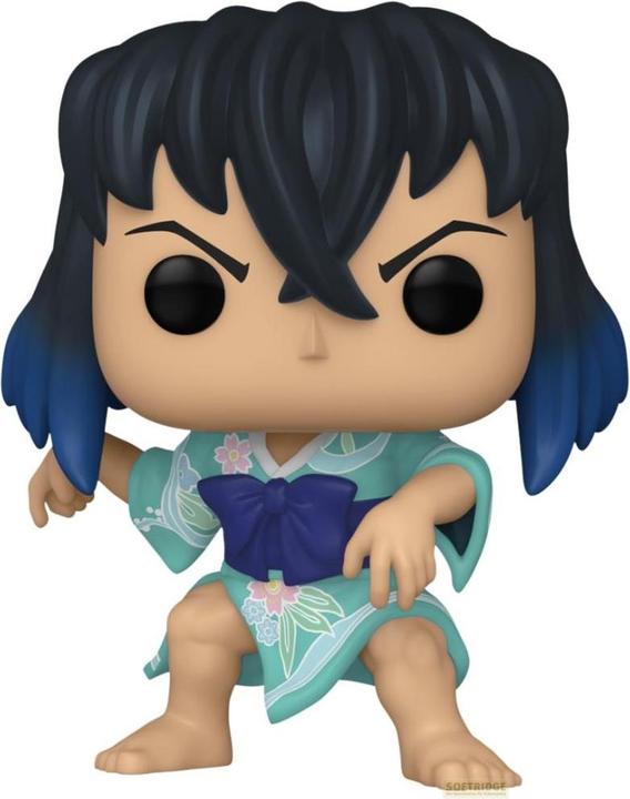 Actual product image Funko Demon Slayer: Kimetsu no Yaiba POP! Animation Figur Inosuke(Kimono) 9 cm