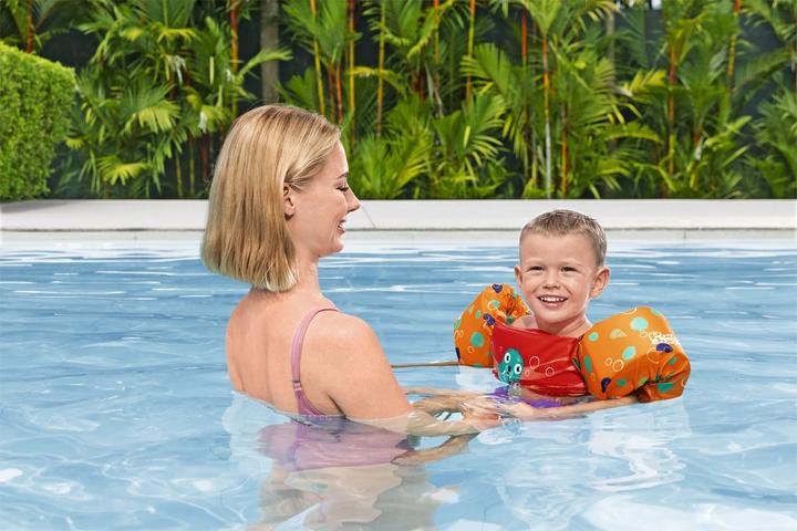 Produktbild Bestway Puddle Jumper® Schwimmhilfe Walross mit Textilbezug, 2-6 Jahre (bis 25 kg)