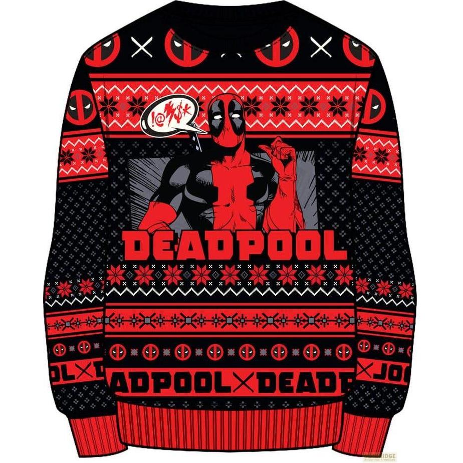 Heroes Inc, Pullover, Deadpool Sweatshirt Jumper Show Off Grösse S, (S)