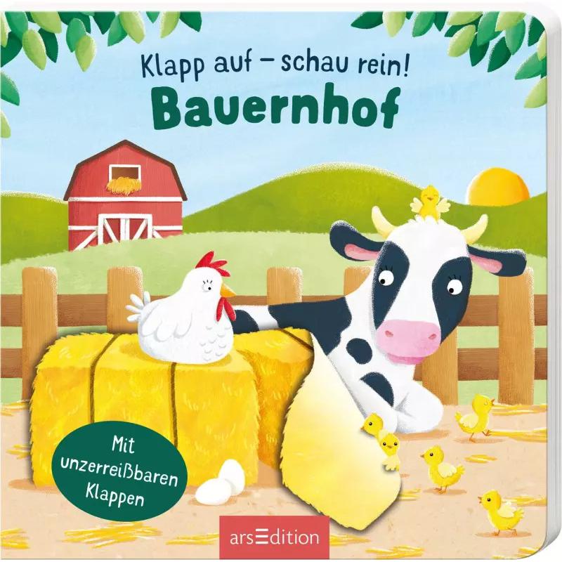 Klapp auf – schau rein: Bauernhof, Kinderbücher von Marta Costa