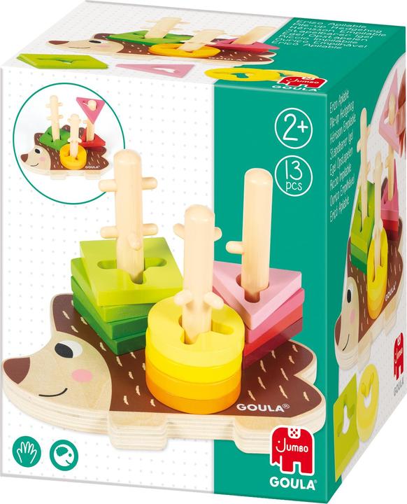 Actual product image Goula Stacking hedgehog