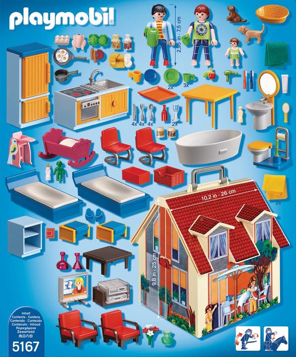 Immagine prodotto Playmobil Dollhouse (5167, Casa delle bambole Playmobil)