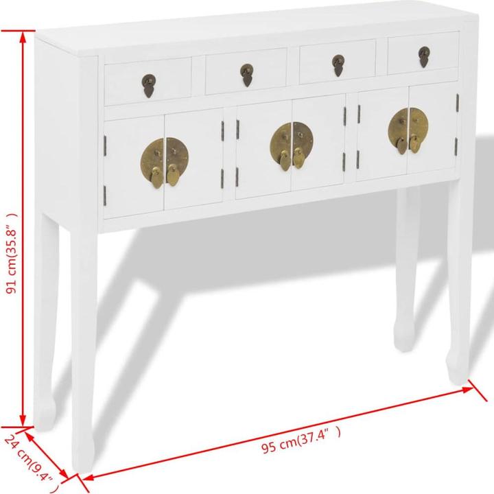 Produktbild vidaXL Sideboard (95 x 24 x 91 cm)