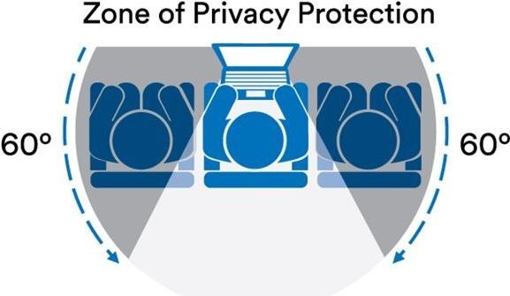 Actual product image 3M Bright Screen Privacy Filter for Apple MacBook Air 13 M2 16:10 BPNAP006 (13.60", 16 : 10)