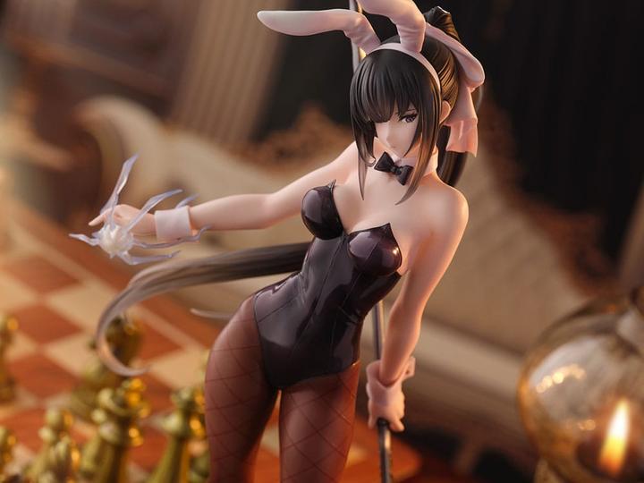 Actual product image Amakuni Overlord PVC Statue 1/7 Narberal Gamma so bin Bunny Girl Ver. 16 cm