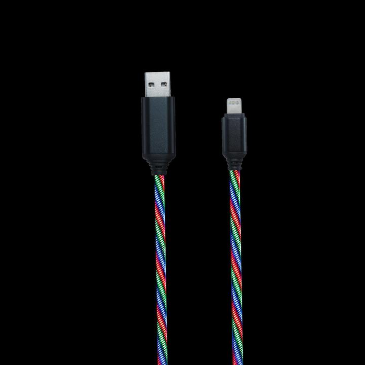 Produktbild 2GO 797147 USB Kabel USB B Lightning Mehrfarbig (1 m, USB 2.0)