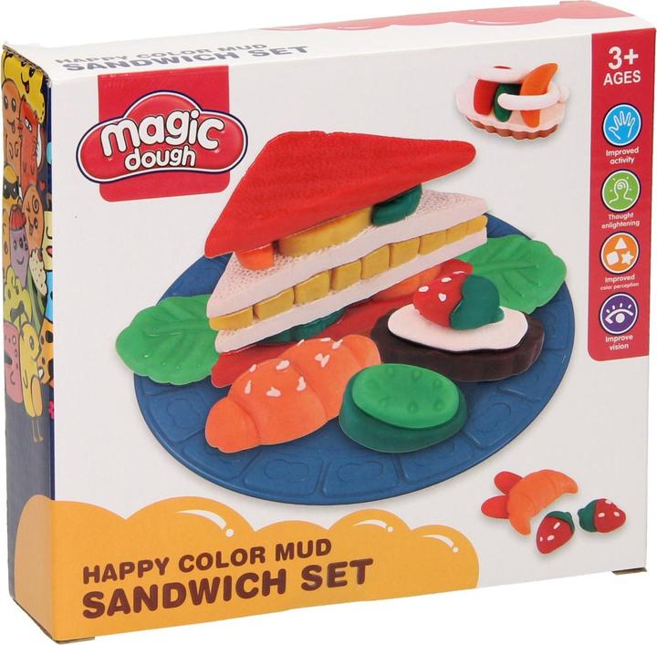 Produktbild Lobbes Tonset Lebensmittel Sandwich - 4 Farben Ton
