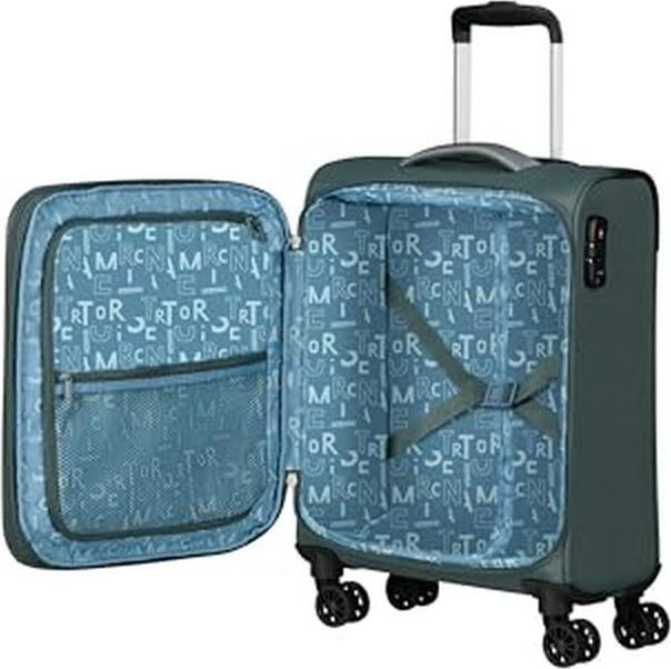 Actual product image American Tourister Pulsonic 4-wheel cabin trolley 55 cm with stretch fold (35 l)