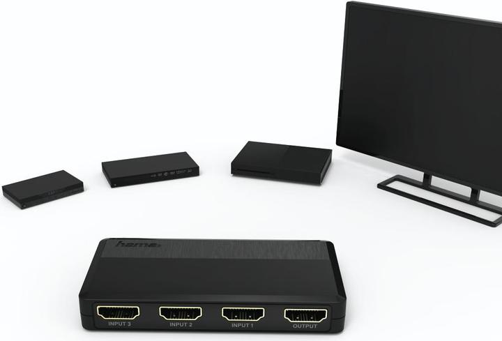 Immagine prodotto Hama Interruttore HDMI 3x1