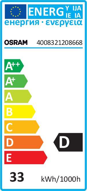 Energy Label Osram ECO Halopin G9 (G9, 35 W, 460 lm, 1 x, G)