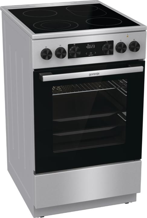 Produktbild Gorenje GECS5C70XA cooker Freestanding cooker Ceramic Stainless steel A