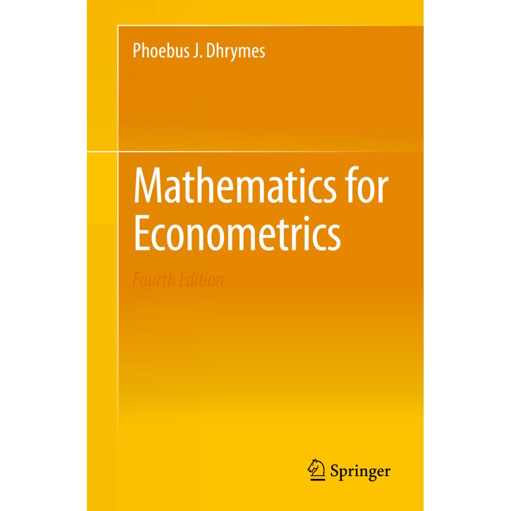 Mathematics for Econometrics, Fachbücher