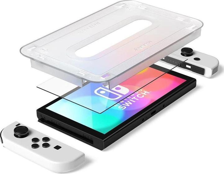 Productafbeelding Spigen szkło hartowane do Nintendo Switch OLED 2szt. (Switch)