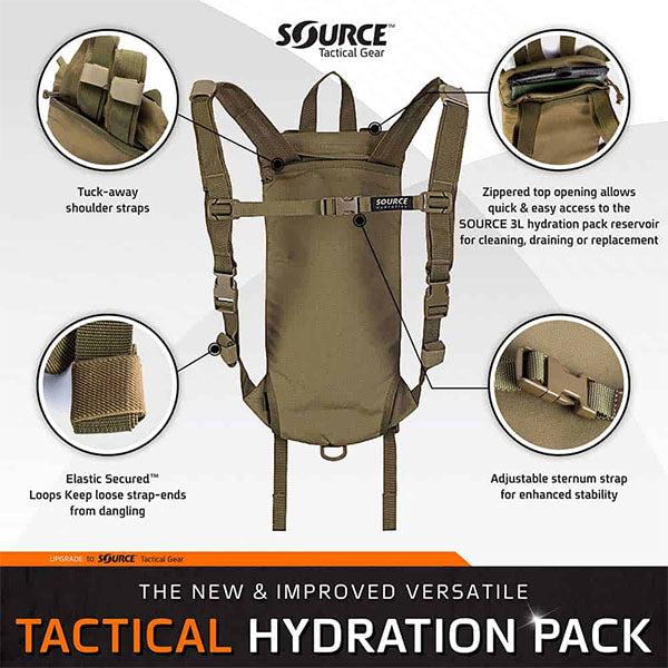 Produktbild Tactical Zestaw hydracyjny SOURCE 3l multicam (3 l)