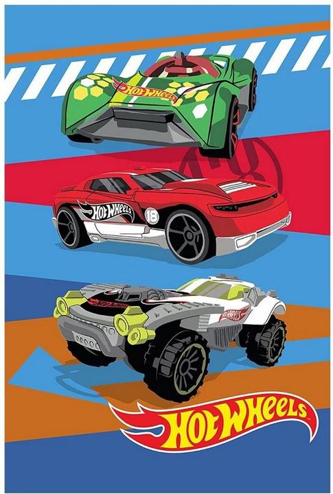 Hot Wheels Burn Fleece Blanket (100 x 150 cm)