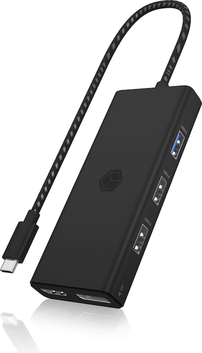 Produktbild Icy Box IB-DK4011-CPD (USB-C, 9 Ports)