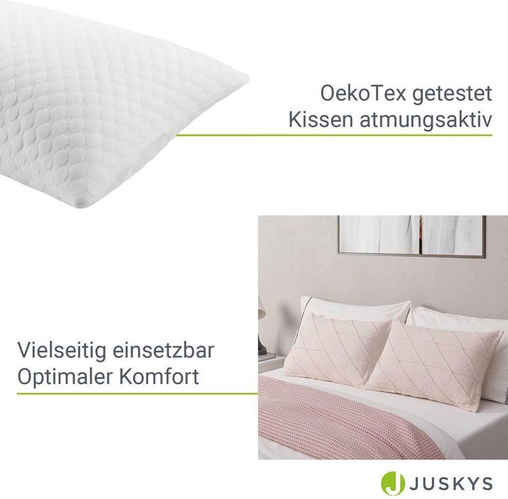 Image du produit Juskys Oreiller (40 x 60 cm)