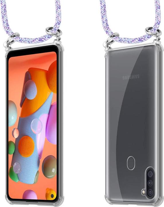 Produktbild Cadorabo TPU Handy Kette SILBER Cover