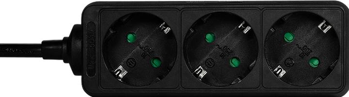 Actual product image LogiLink socket strip (3 x, CEE 7/3, 1.50 m)