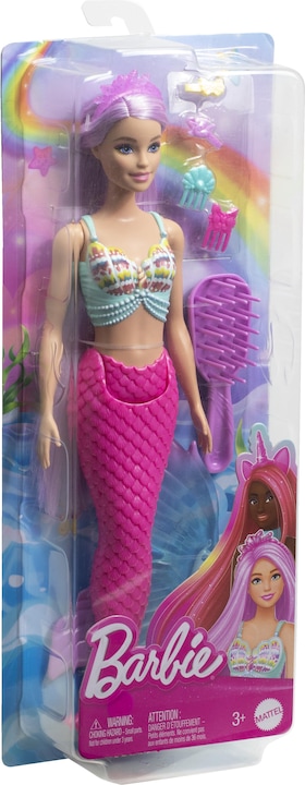 Immagine prodotto Barbie Nuova bambola fantasy dai capelli lunghi Mermaid