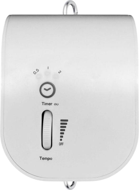 Produktbild Schmusewolke Tipi weiss mit Motor und Bio Federwiege