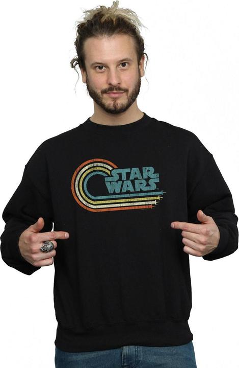 Immagine prodotto Star Wars Retro Wave Logo Felpa Uomo (XL)