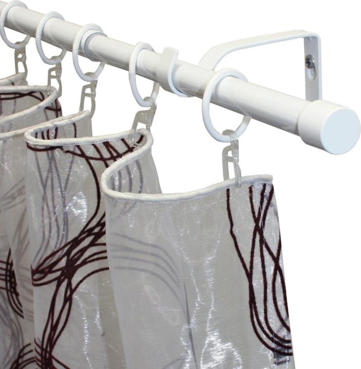 Actual product image Gardinia Curtain rods set 1 run Cap extendable