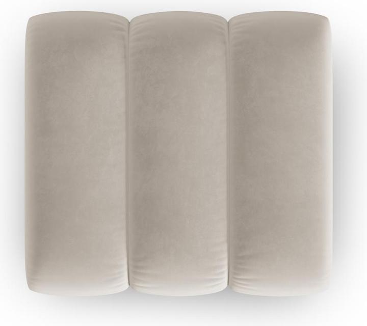 Image du produit Micadoni Pouf Velours, "Lupine", 1 Place, 92x95x43Fabriqué en Europe (Tabouret rembourré)