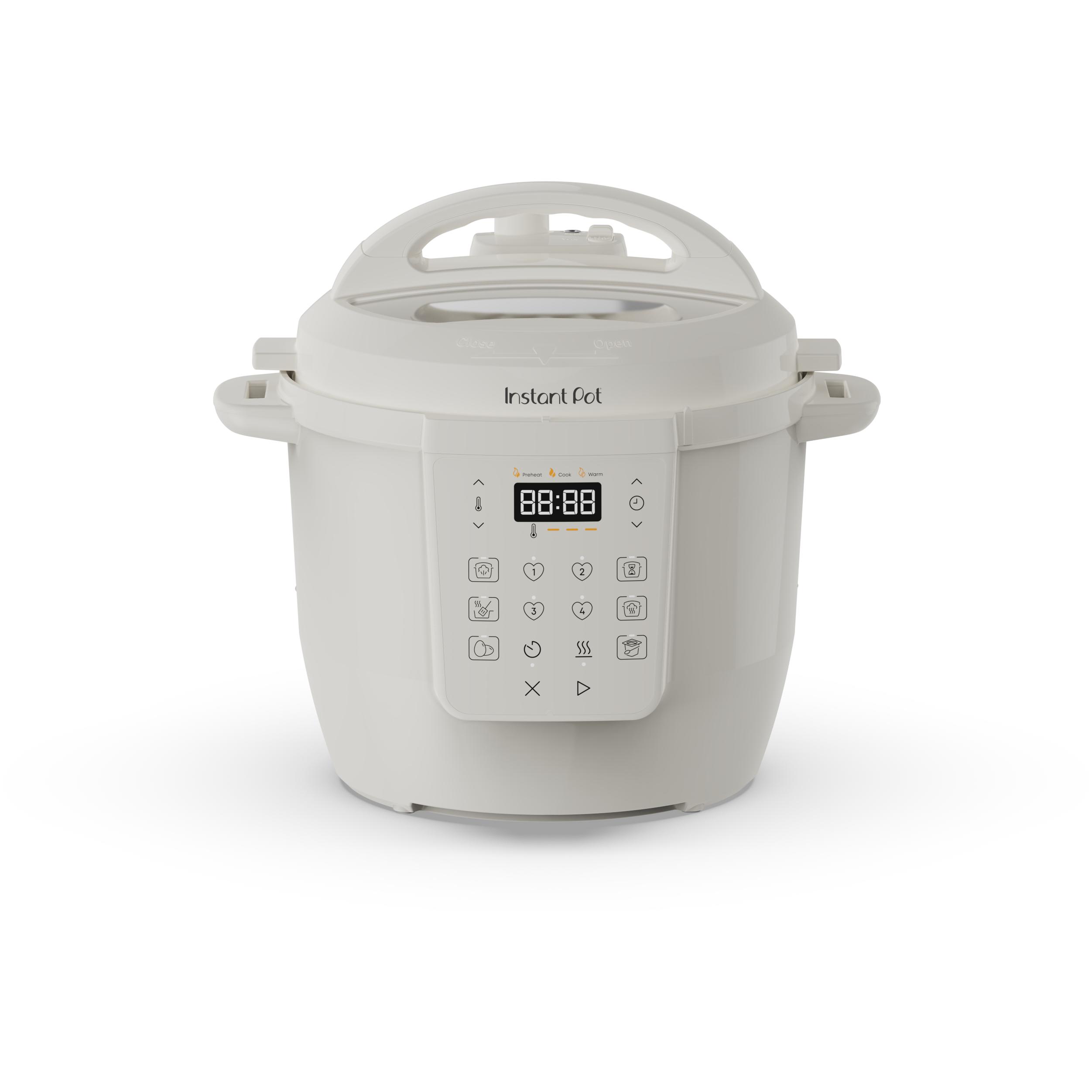 Instant Pot Multicooker Classic, Vaporiera + Cuociriso, Bianco