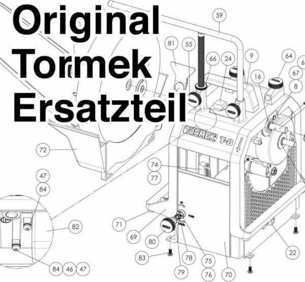 Actual product image Tormek Honing wheels