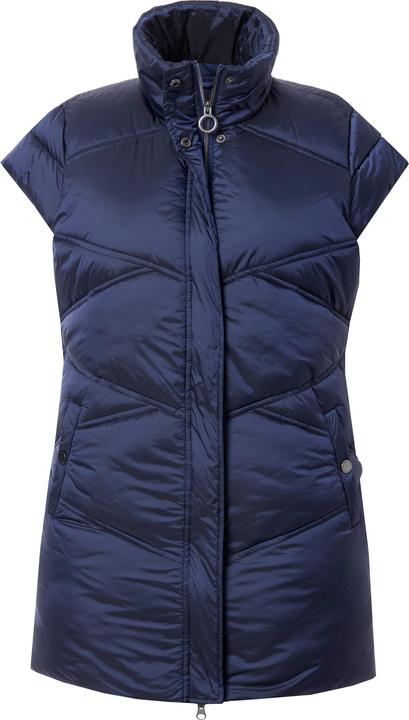 Produktbild Ulla Popken Steppweste, wasserabweisend, Stehkragen, 2-Wege-Zipper (50, 52)