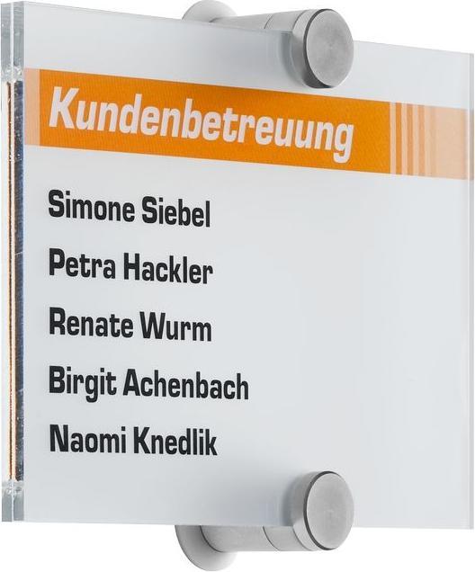 Image du produit Durable Plaque de porte CRYSTAL SIGN