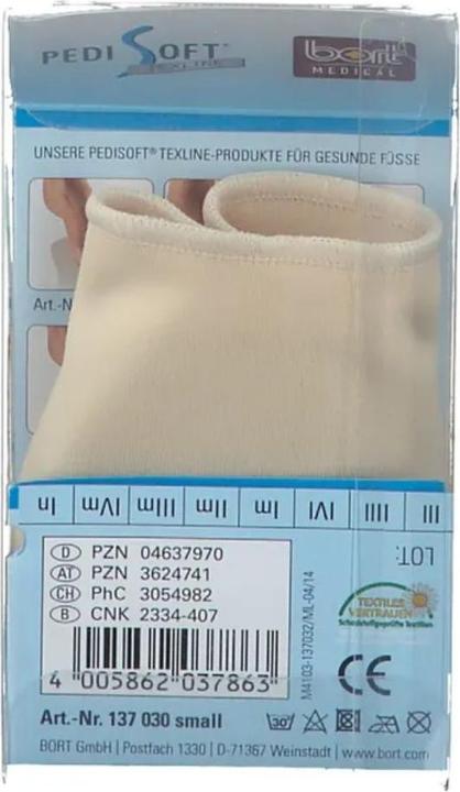 Produktbild Bort Medical Pedisoft Texline Hallux Pad small