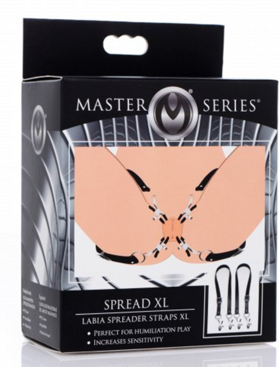 Actual product image Master Series Spread Labia Labia Spreaders XL