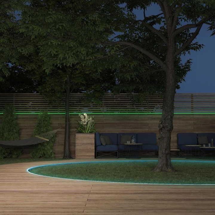 Productafbeelding Müller Licht Outdoor LED-Strip wit + kleur 36W 1200 lm 1800- 6500 K + RGB warmwit daglicht (Warm wit, 500 cm, Buiten)