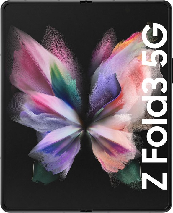 Actual product image Samsung Galaxy Z Fold3 5G EU (256 GB, Phantom Black, 7.60", Dual SIM, 12 Mpx, 5G)