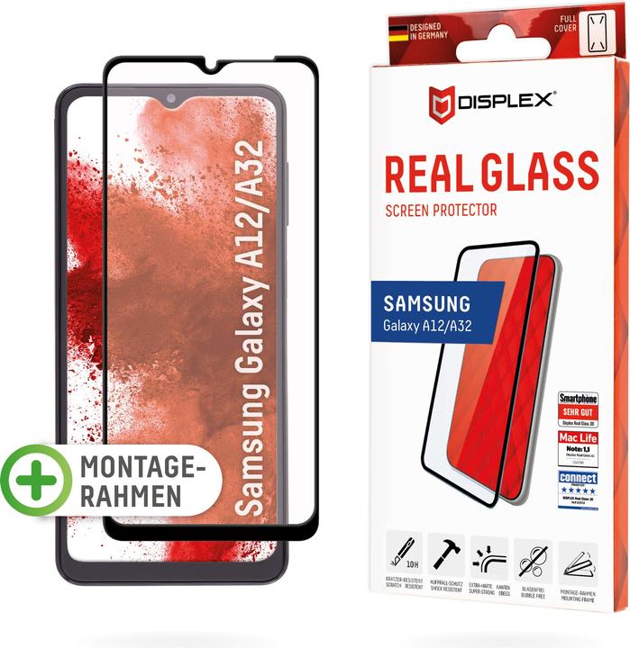 Produktbild Displex Real Glass, Full Cover Panzerglas (1 Stück)