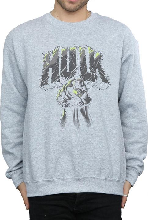 Image du produit - Sweat HULK PUNCH LOGO - Homme (XXL)