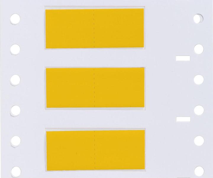 Produktbild Brady HX-250-150-YL-S, B-7642, Heatex Schrumpfschlauch 2:1, Gelb, 38.10 x 11.15 mm, für Kabeldurch