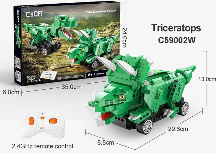 Image du produit Cada The Dinosaur World Triceratops