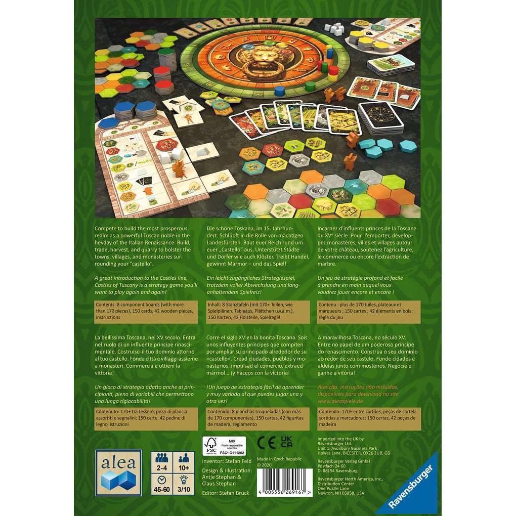 Thumbnail - Ravensburger The Castles of Tuscany (Deutsch, Englisch, Französisch)