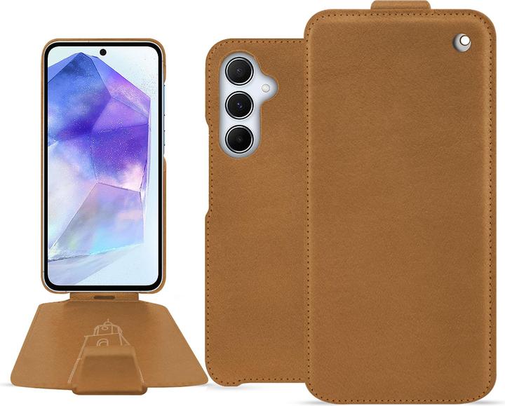 Produktbild Noreve Lederschutzhülle vertikal (Samsung Galaxy A55)