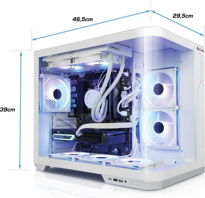 Produktbild Kiebel Panorama Curve IX (AMD Ryzen 7 9700X, 32 GB, 1000 GB, GeForce RTX 5060 Ti)