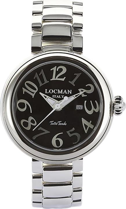 Produktbild Locman Italy Damenuhr Tutto Tondo 31 mm schwarz Ref. 0361 (Analoguhr, 31 mm)
