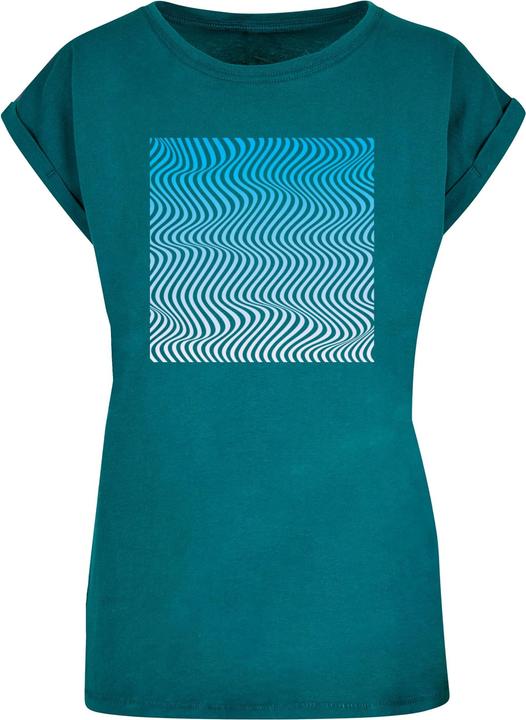 Produktbild Merchcode Ladies Summer - Wavy Pattern T-Shirt - 112601 (M)