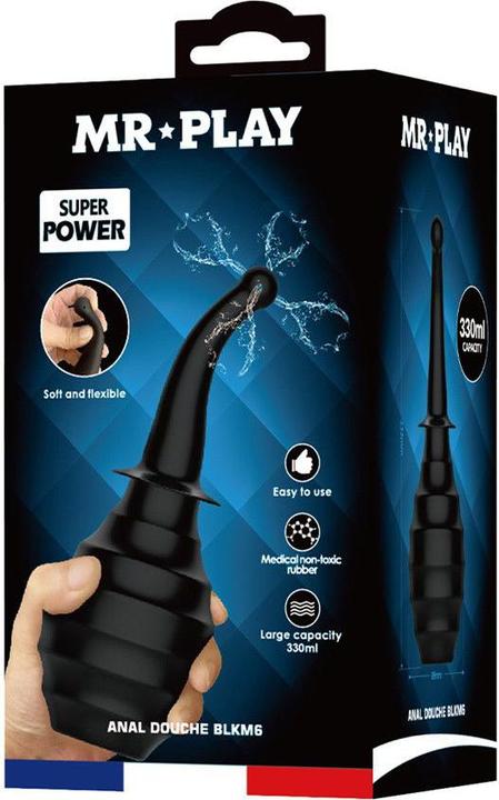 Actual product image Mr. Play Mr Play - Powerful Vibrator With Remote Control, Anal Plug, Black