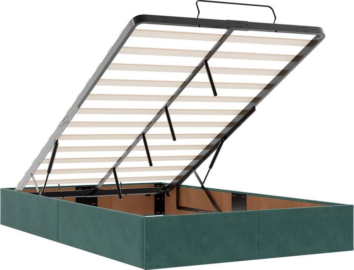 Actual product image vidaXL Modernes Bett (120 x 200 cm)
